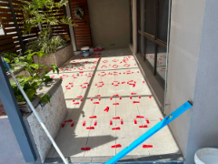 floor tiling