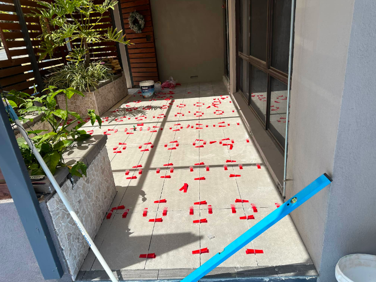 floor tiling