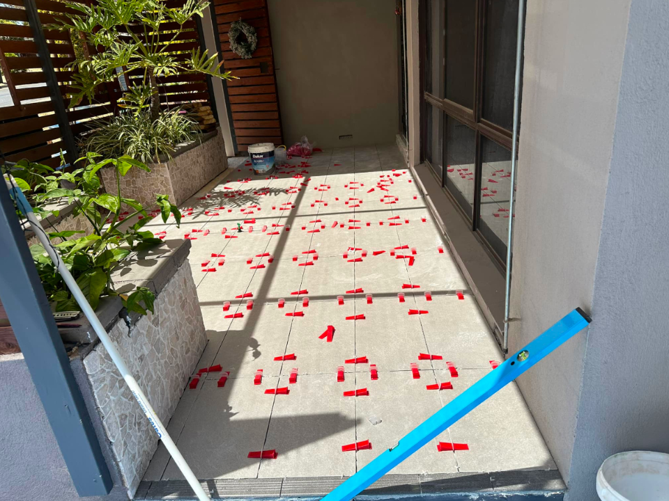 floor tiling